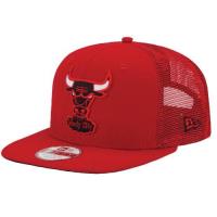 new era nba 9fifty primary trucker new era voor heren basketbal pet zwart rood Style Goedkope v4zaz826